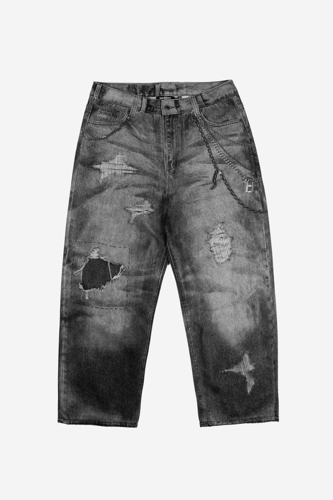 Chain Trompe L'oeil Casper Jean – WASTED PARIS