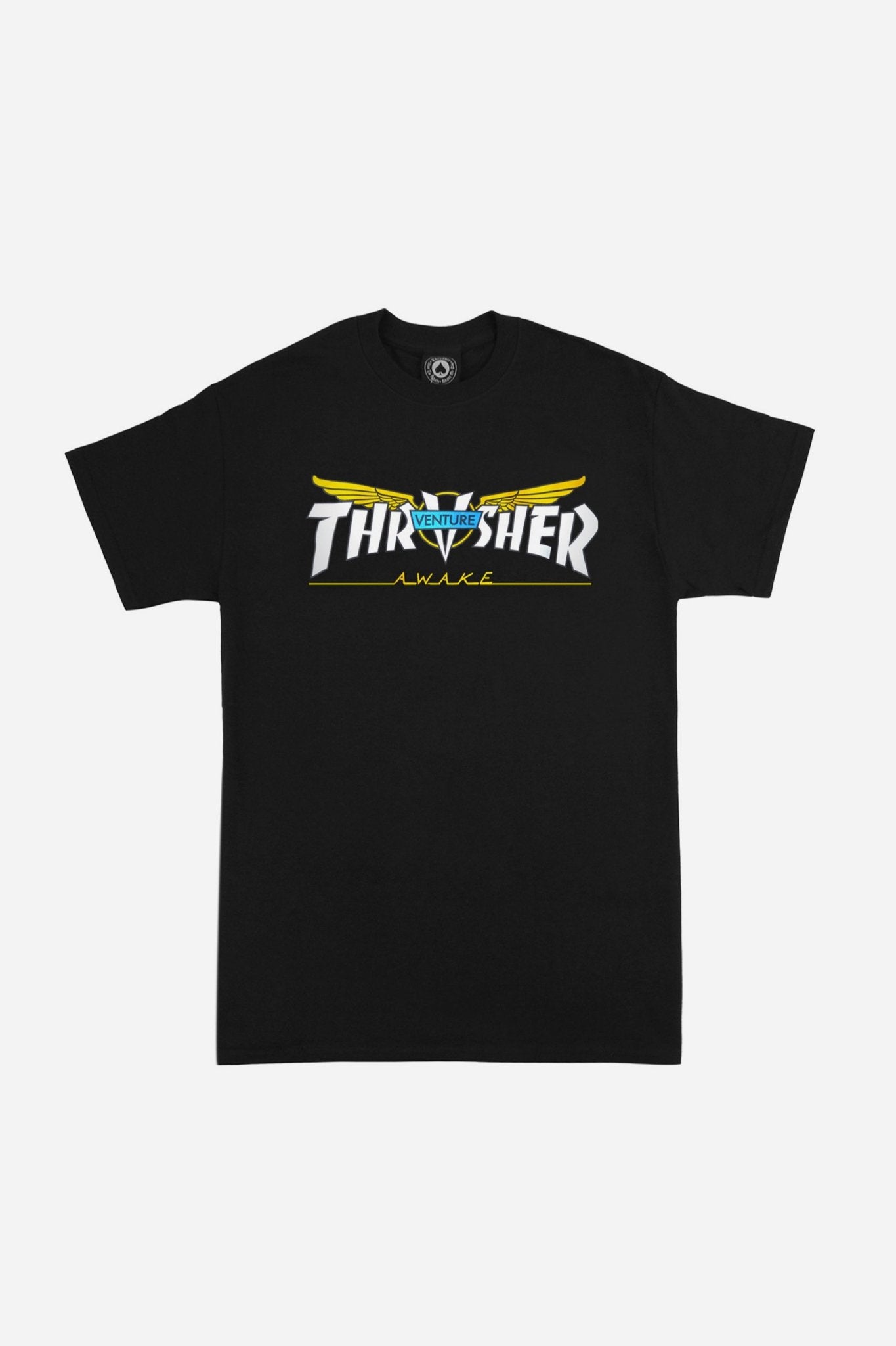 T-shirt Thrasher x Venture Noir - WASTED PARIS