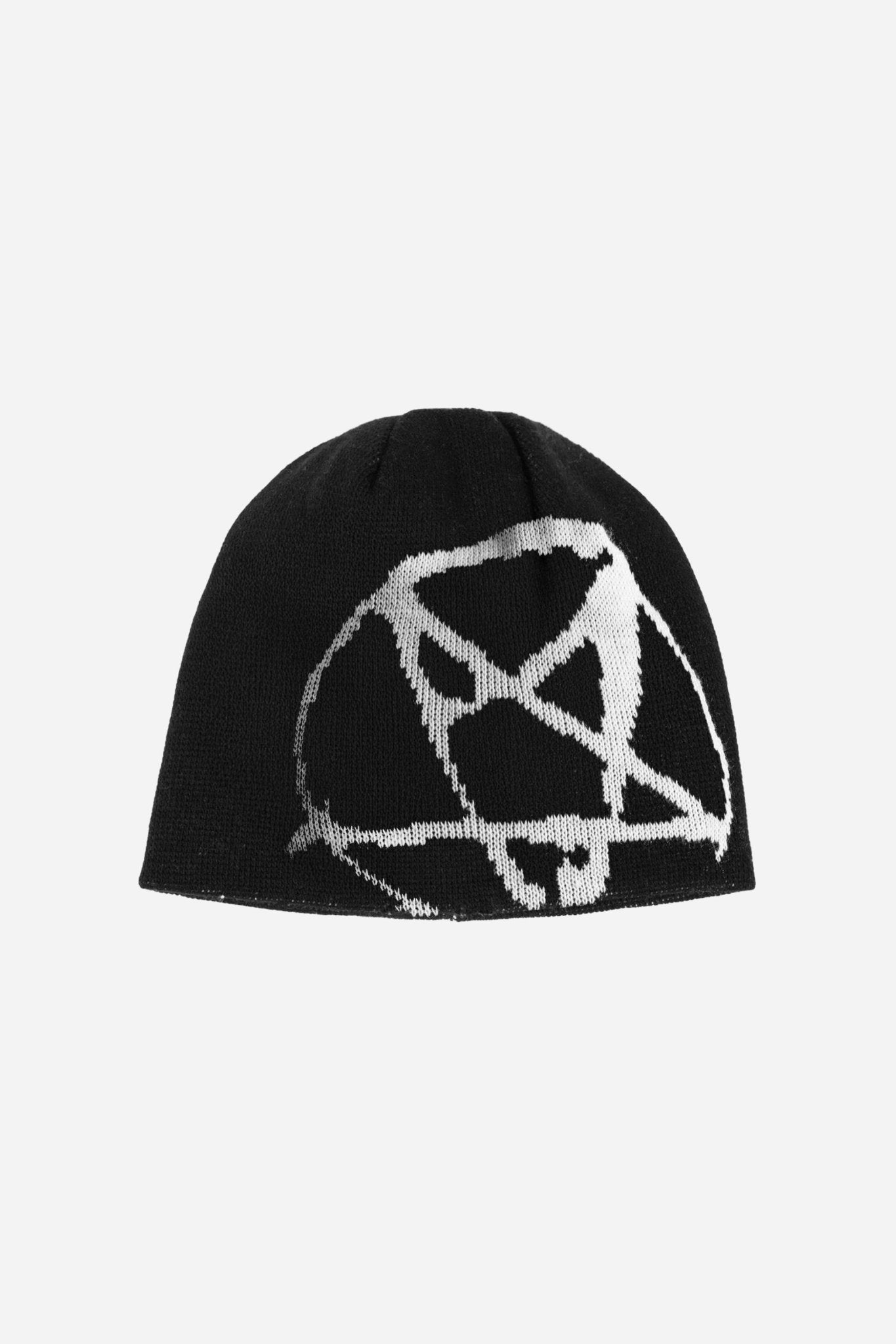 Brown Beanie Réversible Curse - WASTED PARIS