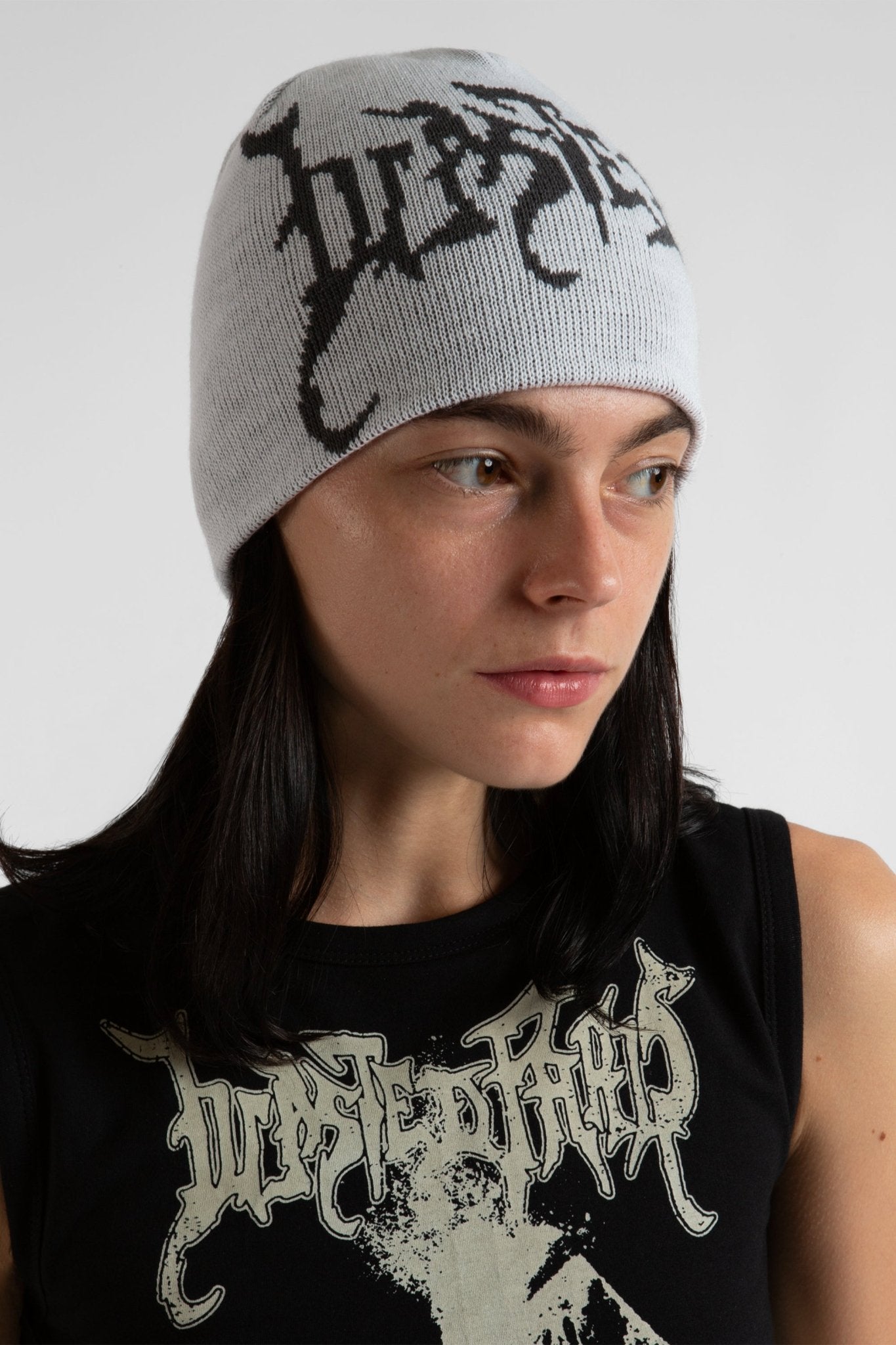 Brown Beanie Reversible Nether – WASTED PARIS