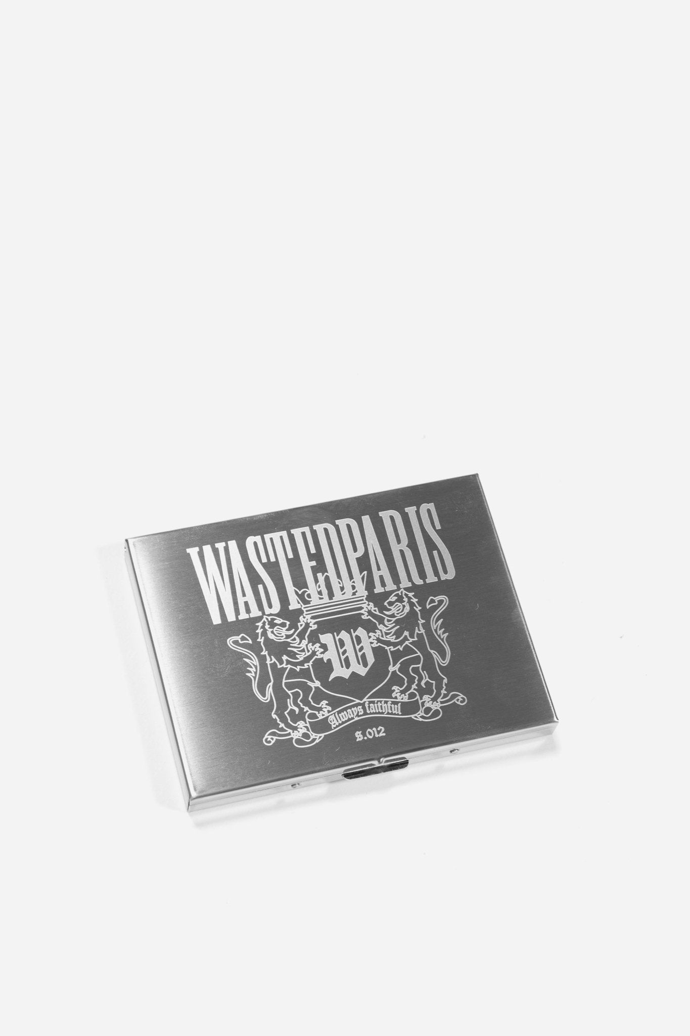 Étui à cigarettes en métal Crest - WASTED PARIS