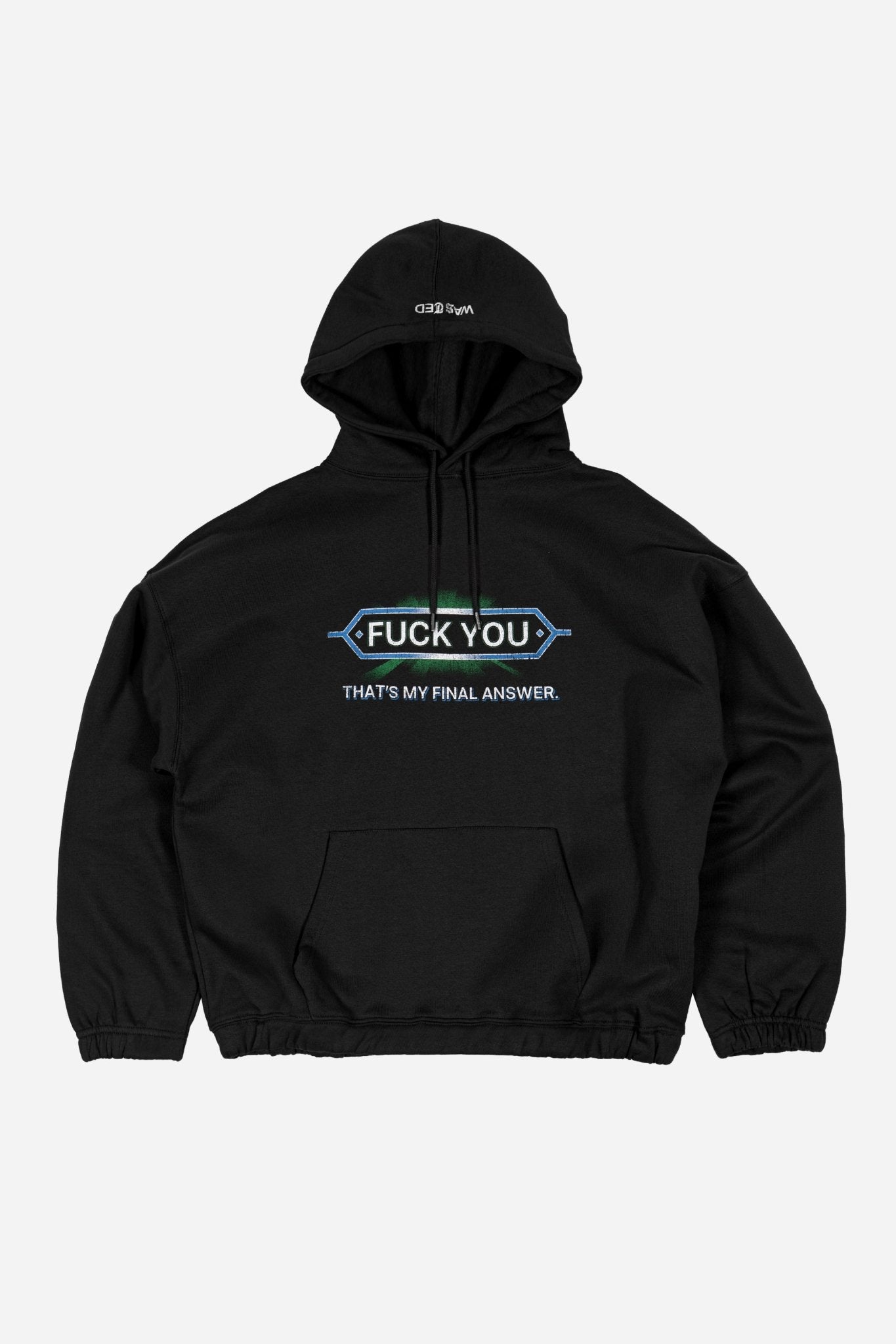 Hoodie Boxy Answer - WASTED PARIS