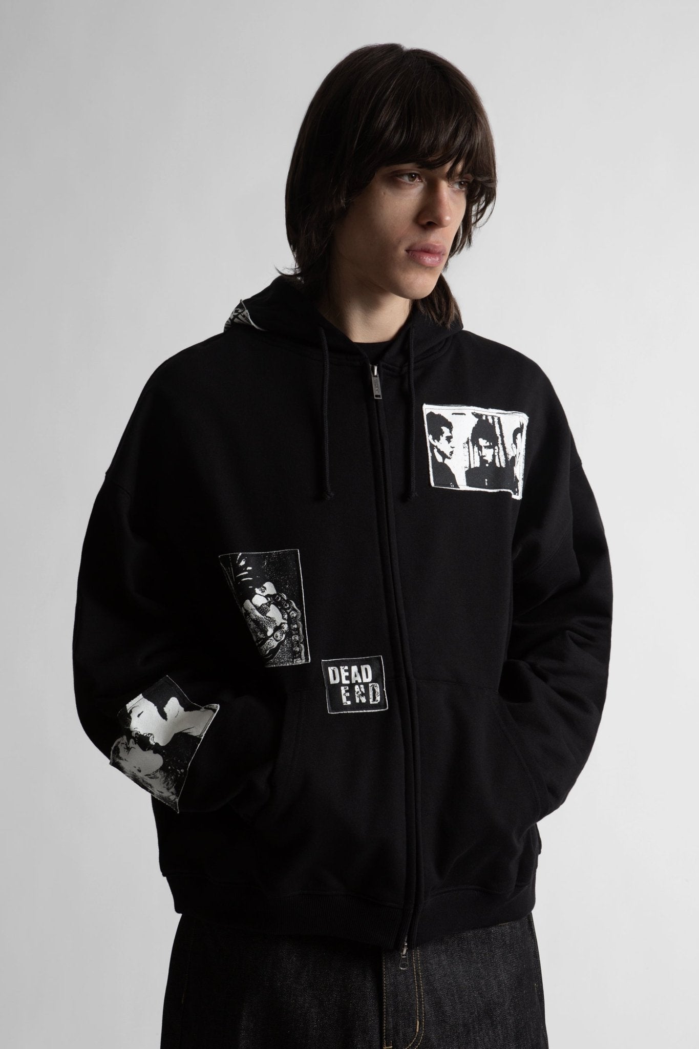 Hoodie Zip Taunt Boxy – WASTED PARIS