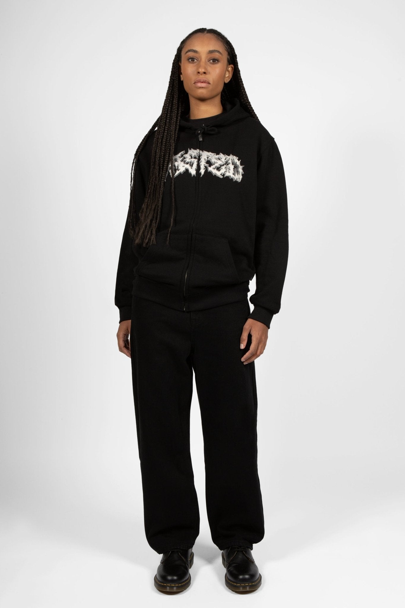 【WASTED PARIS】HOODIE ZIP DANTE ブラック xu WASTED PARIS (ウェイステッドパリス)商品ページ - Dante Zip