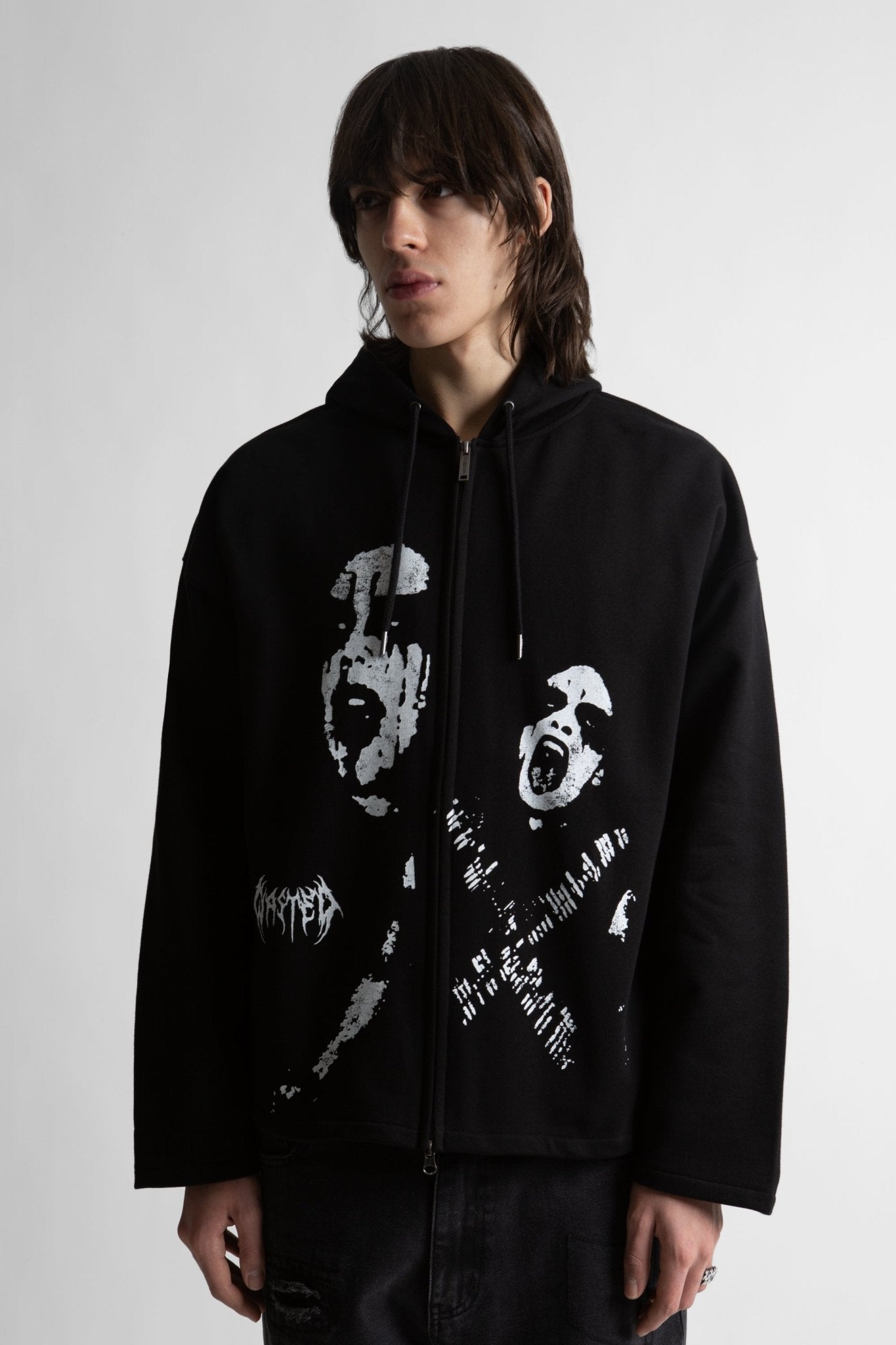 Wrath Zip Hoodie – WASTED PARIS