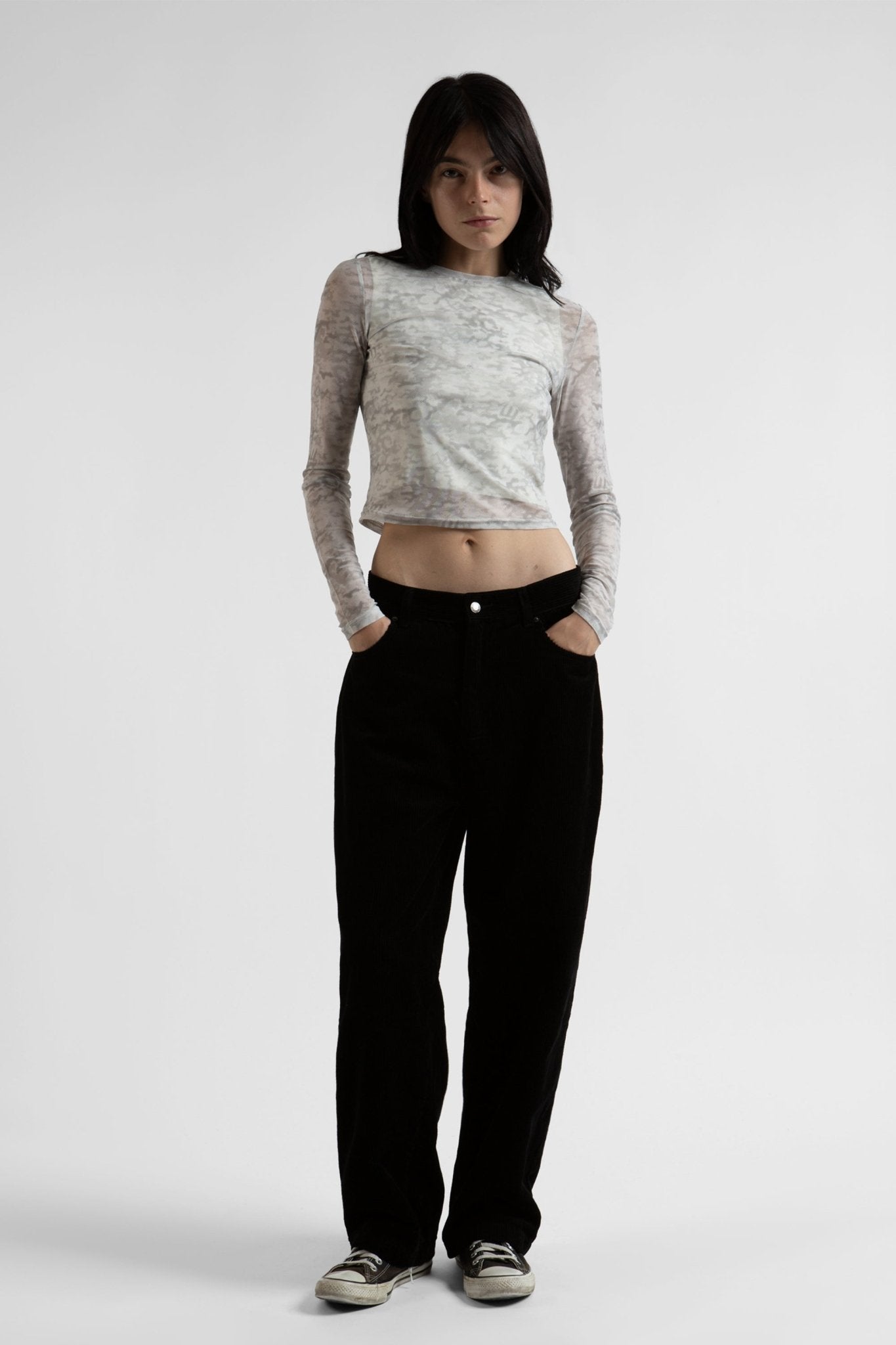 Mesh Top Digicamo Wmn - WASTED PARIS