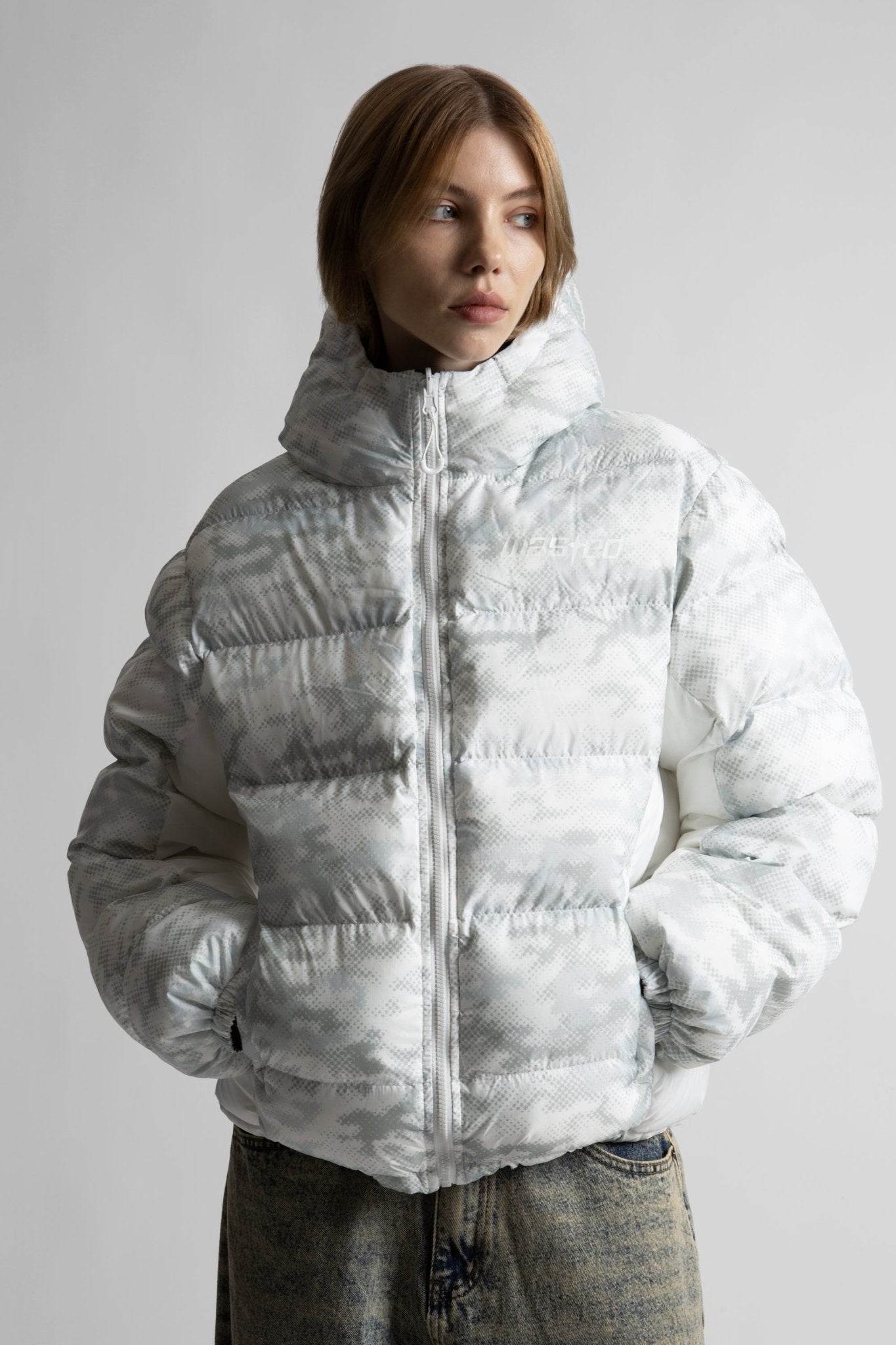 Puffer Réversible Digicamo - WASTED PARIS