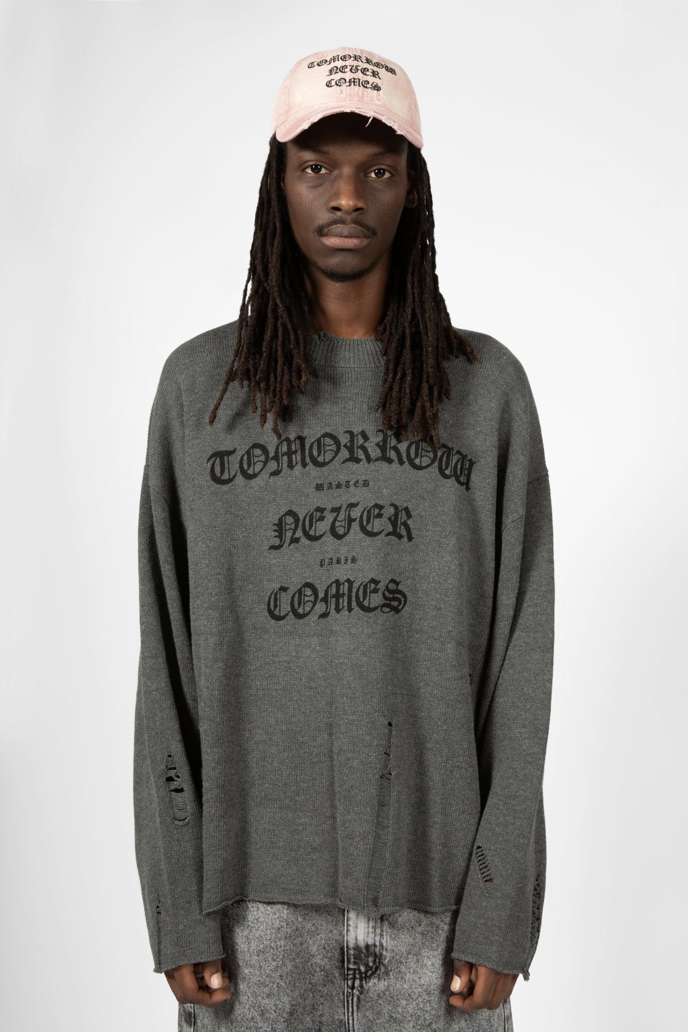 トップス WASTED PARIS / Sweater Sweaters Wasted Paris Vault Sweater Black | Footshop