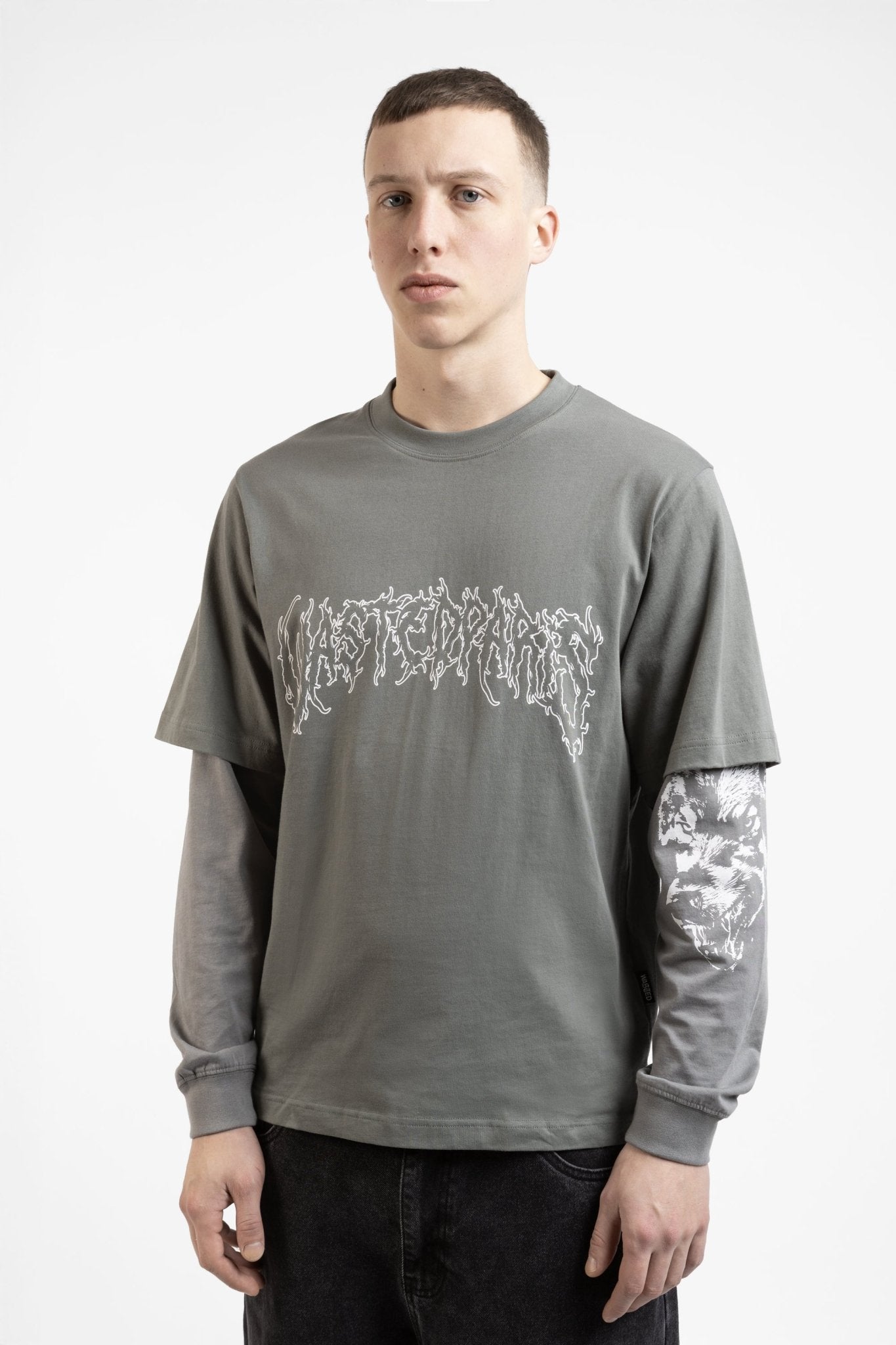 Tシャツ・カットソー WASTED PARIS///T-SHIRT AGE FEELER WASTED PARIS ウェイステッドパリス T-Shirt Tie & Dye Feeler T