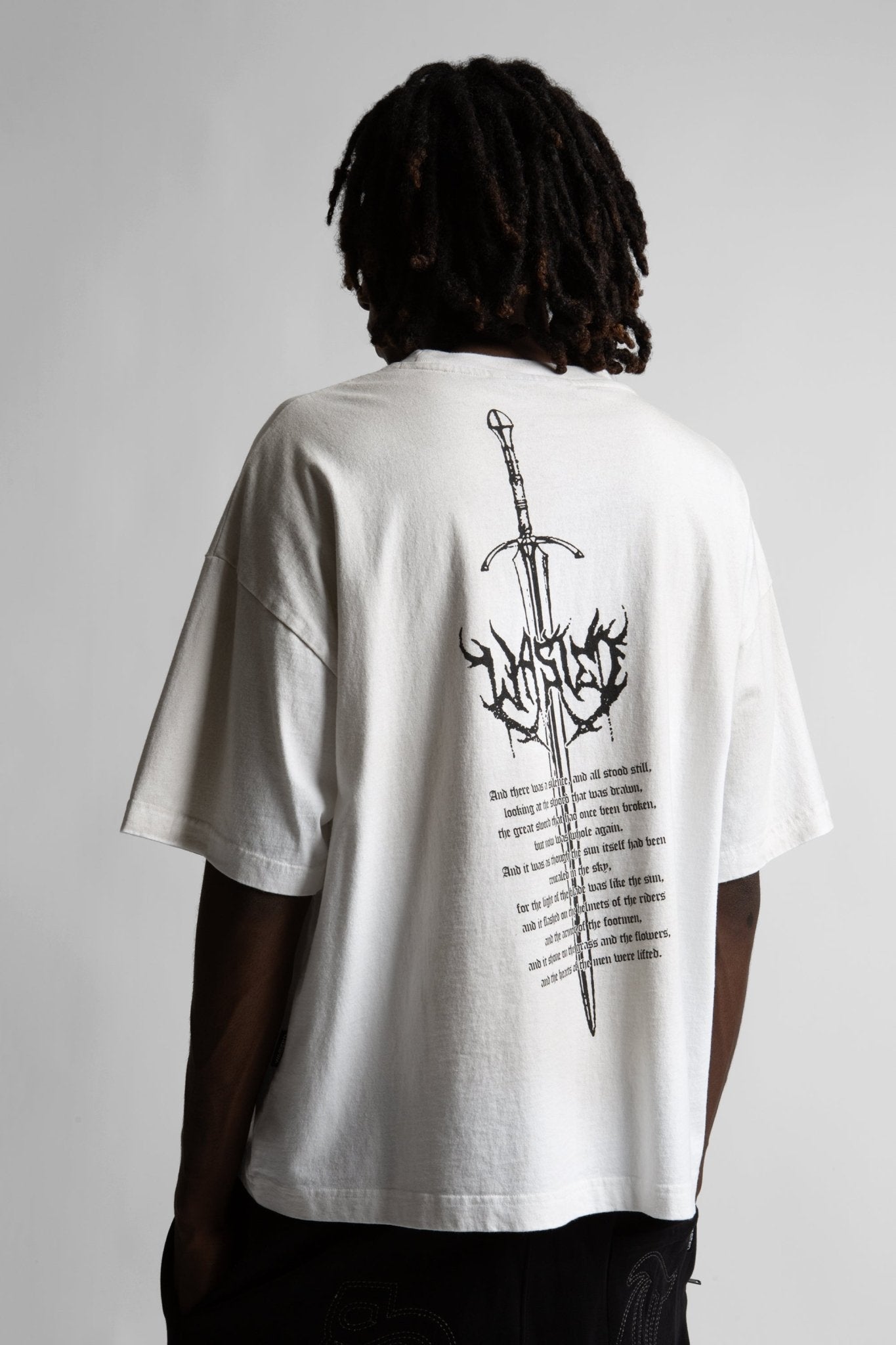T-Shirt Boxy Sword - WASTED PARIS
