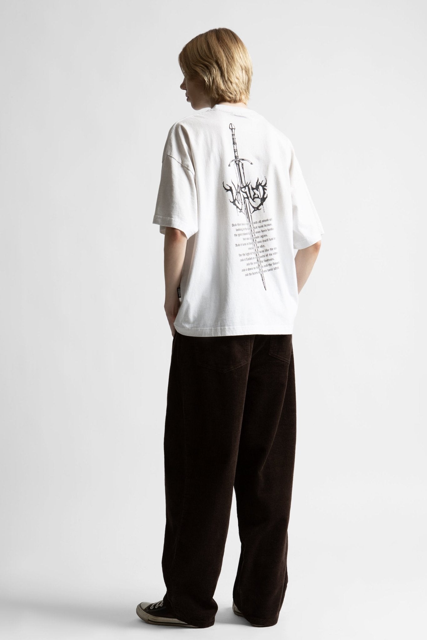 T-Shirt Boxy Sword - WASTED PARIS