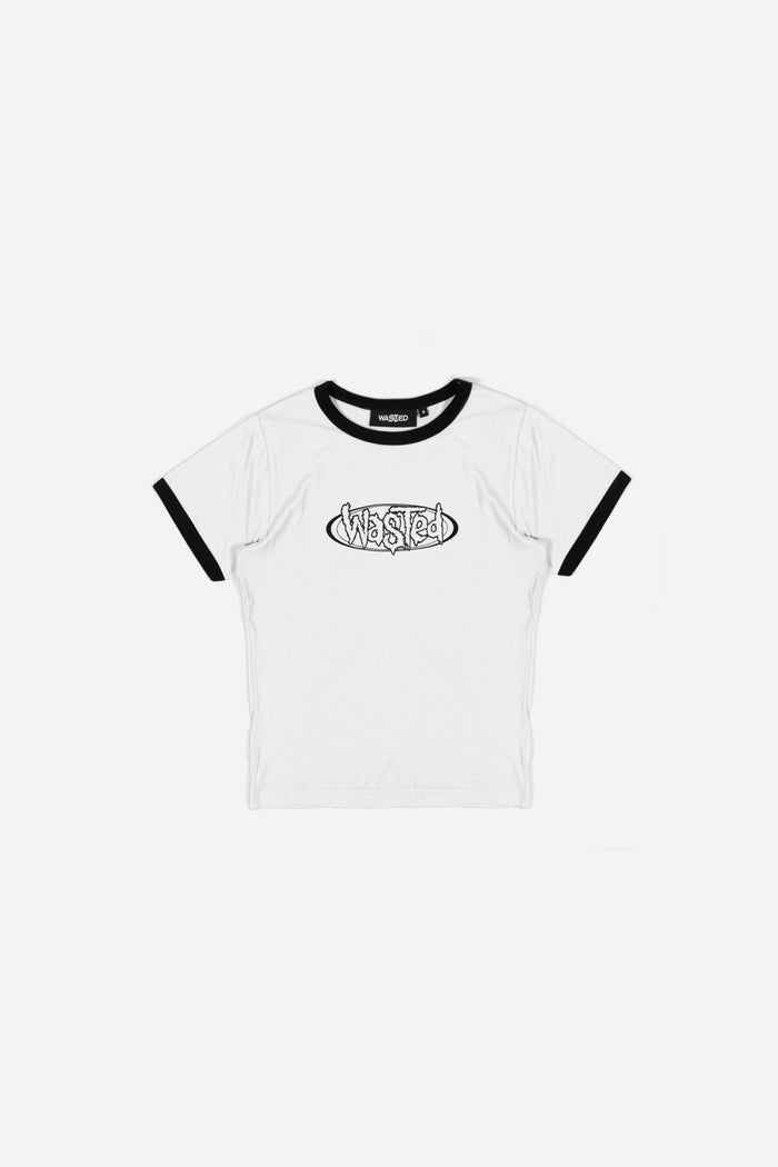 wasted T-shirt Ringer Negative