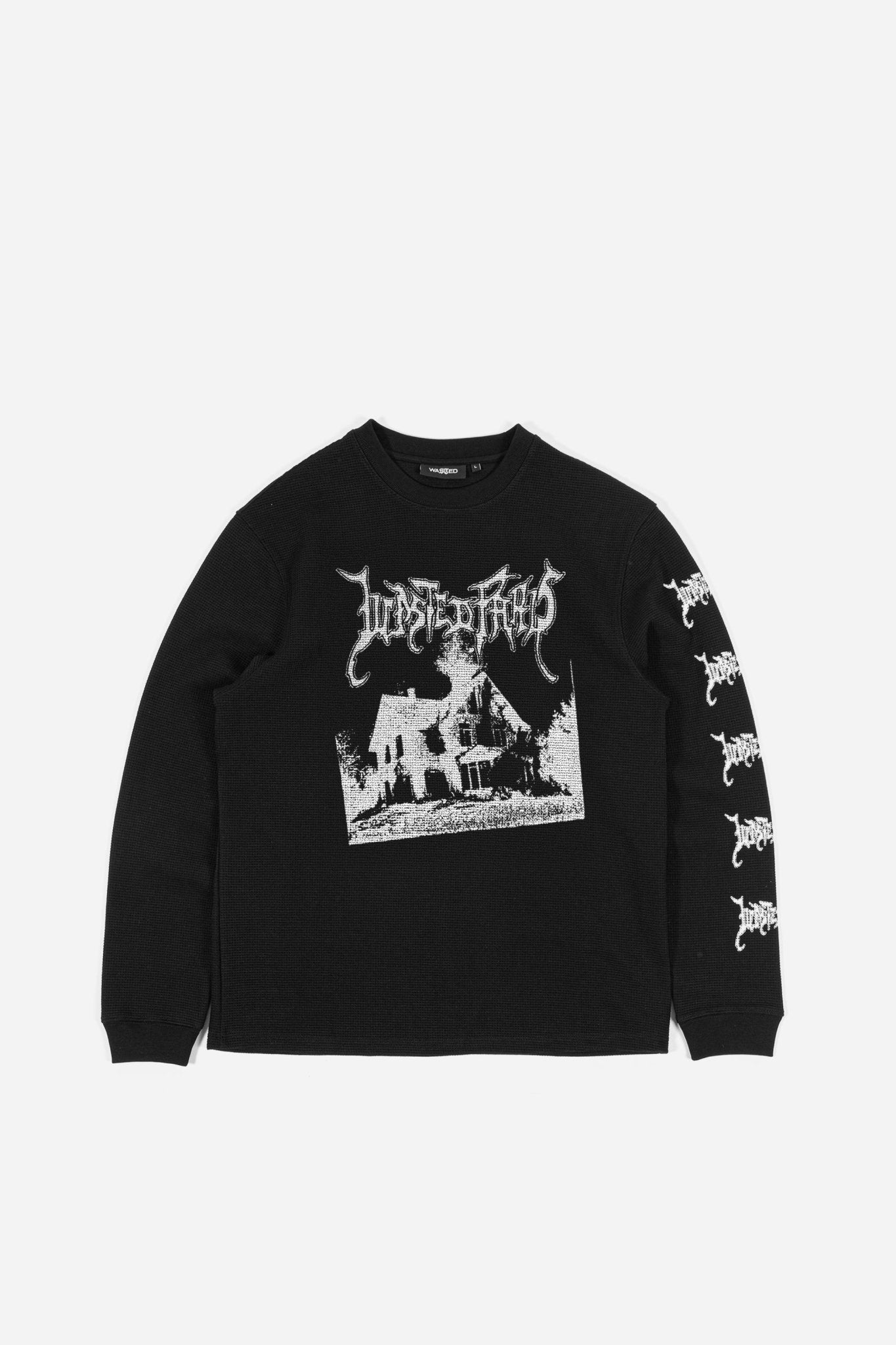 T-Shirt Thermal Manches Longues Ignited - WASTED PARIS