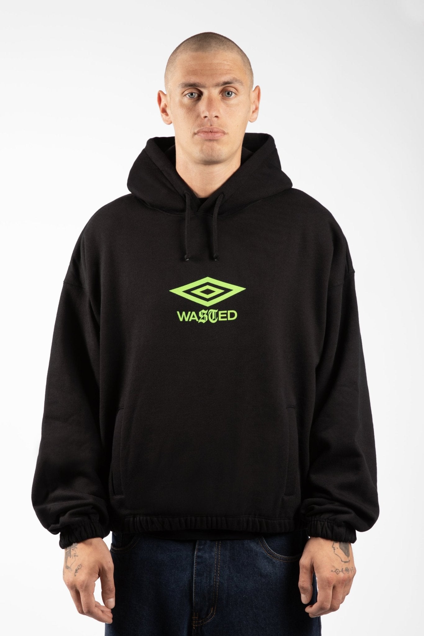 Wasted x Umbro Masked hoodie - WASTED PARIS