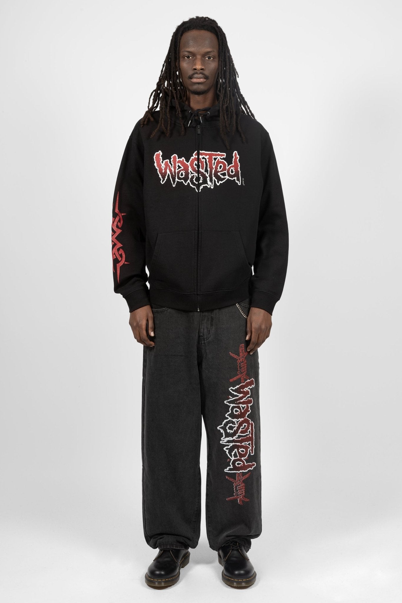 WASTED PARIS ウェイステッドパリス / Blind Zip Hoodie WASTED PARIS (ウェイステッドパリス)商品ページ - Dante Zip