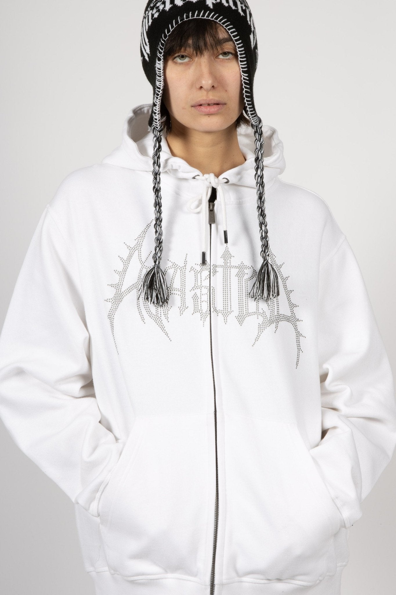 Don't Burn Zip Hoodie – WASTED PARIS