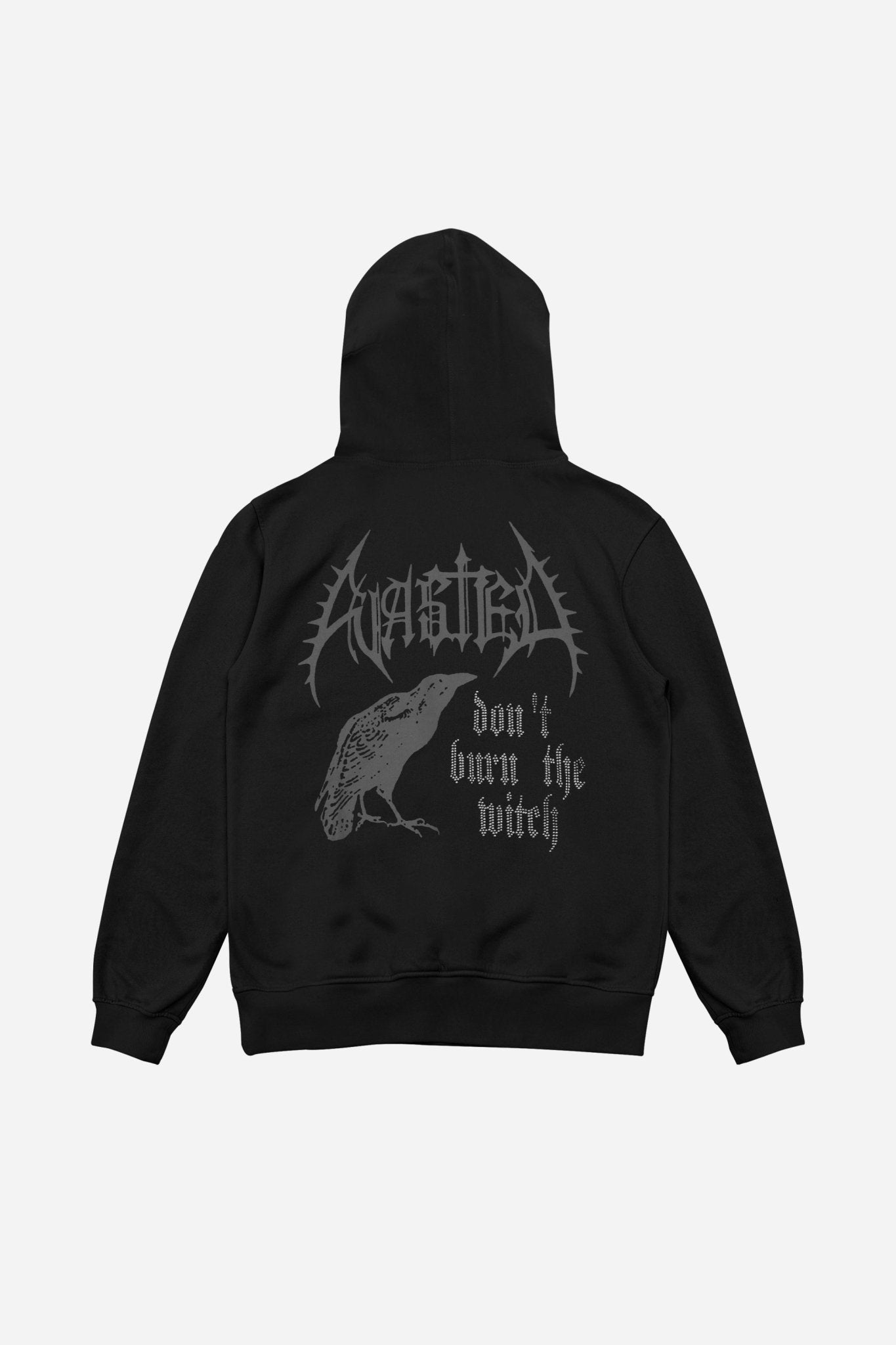 【WASTED PARIS】HOODIE ZIP DANTE ブラック xu WASTED PARIS Hoodie Zip Dante
