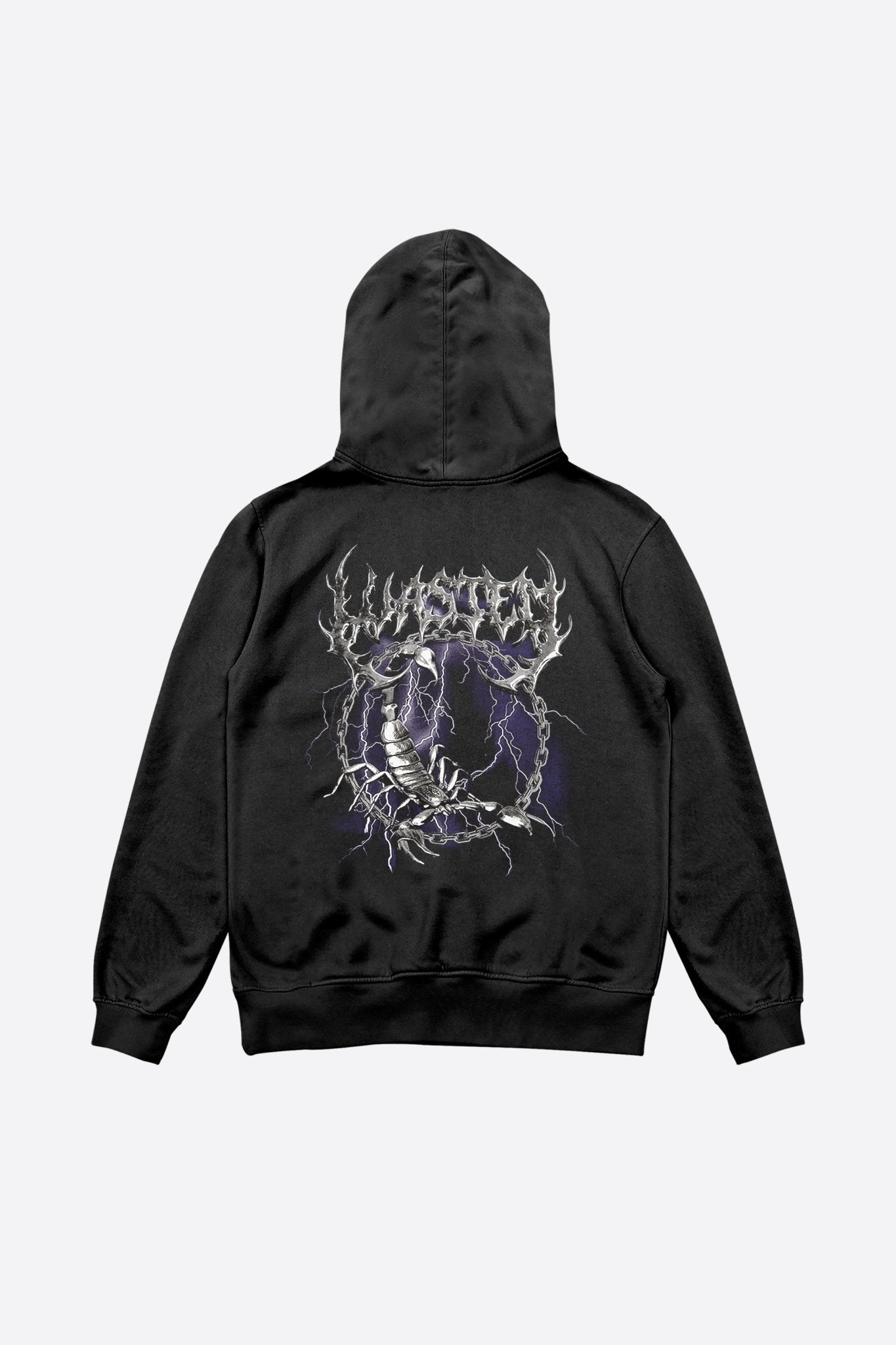 Hoodie Zip Scorpio Rising - WASTED PARIS