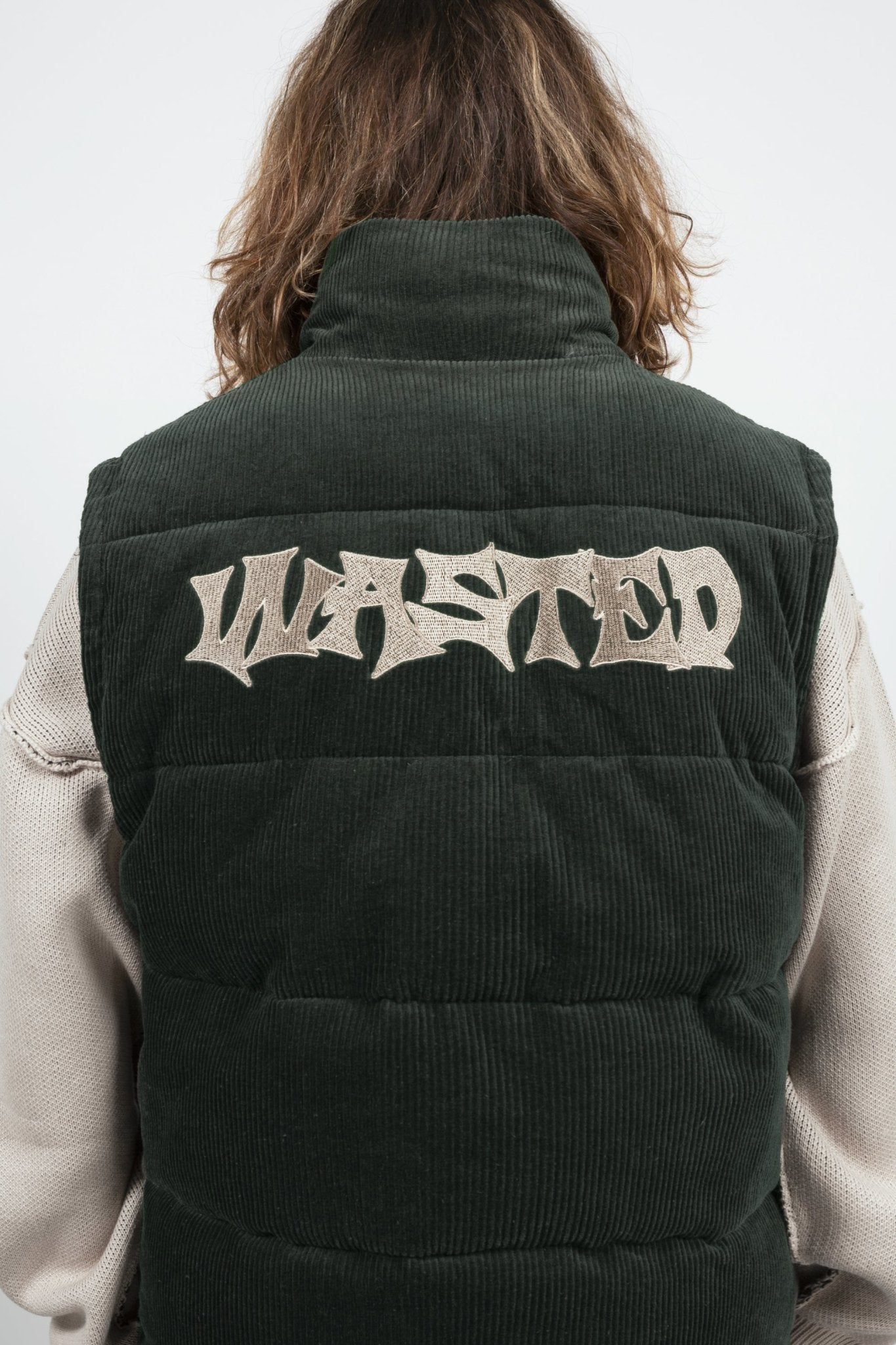 Puffer Vest Corduroy - WASTED PARIS