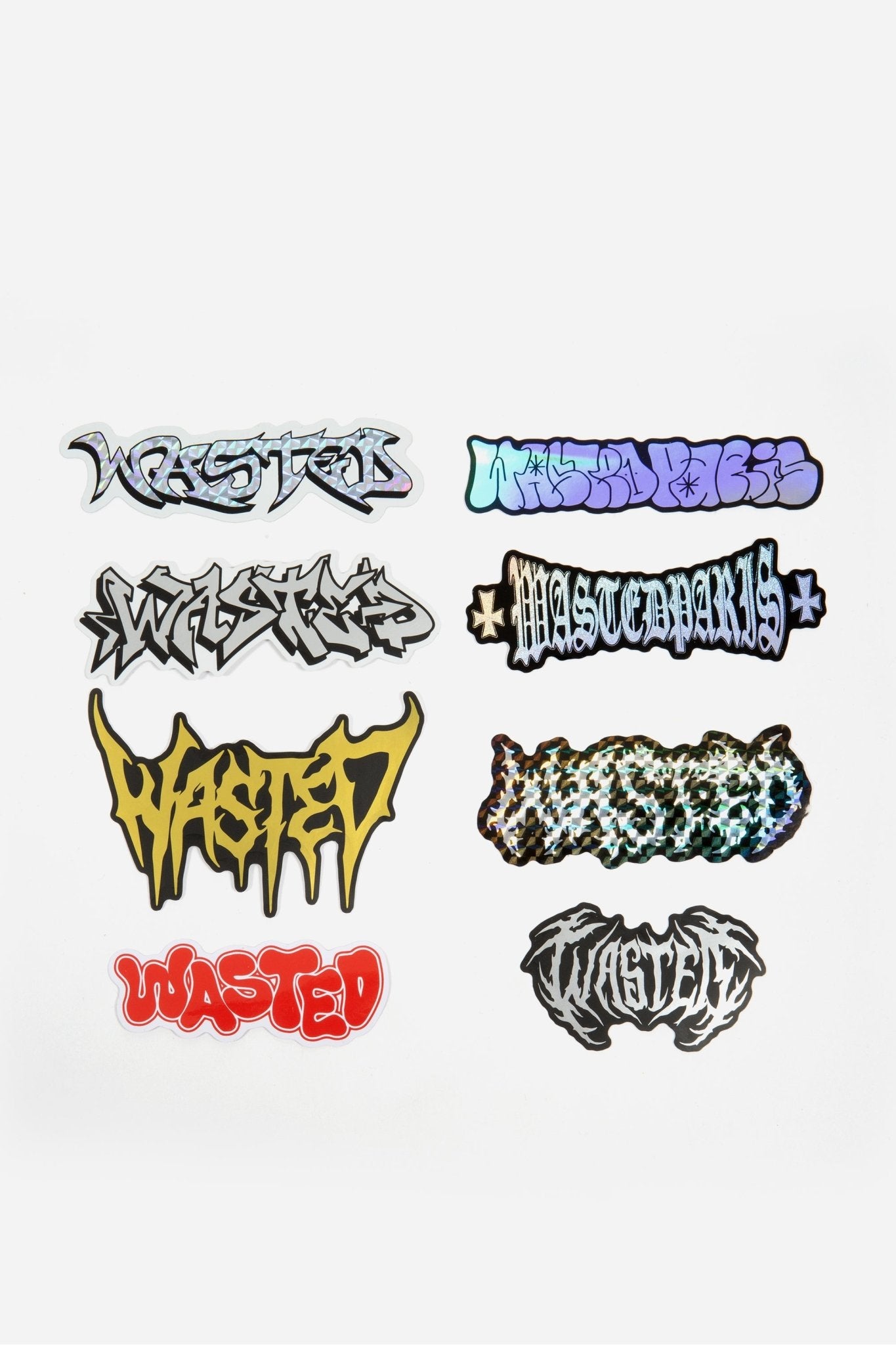 Sticker Pack From Nowhere - WASTED PARIS