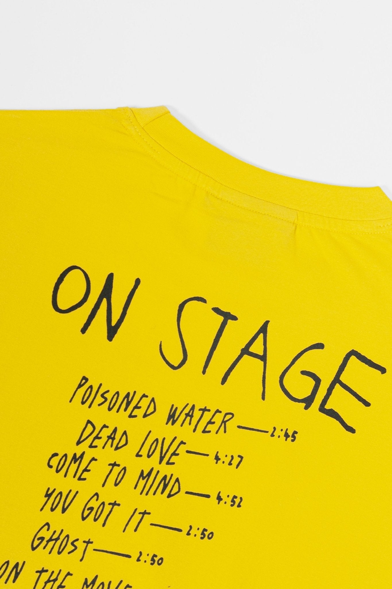 T-shirt Blew Wasted x Charles Peterson Jaune - WASTED PARIS