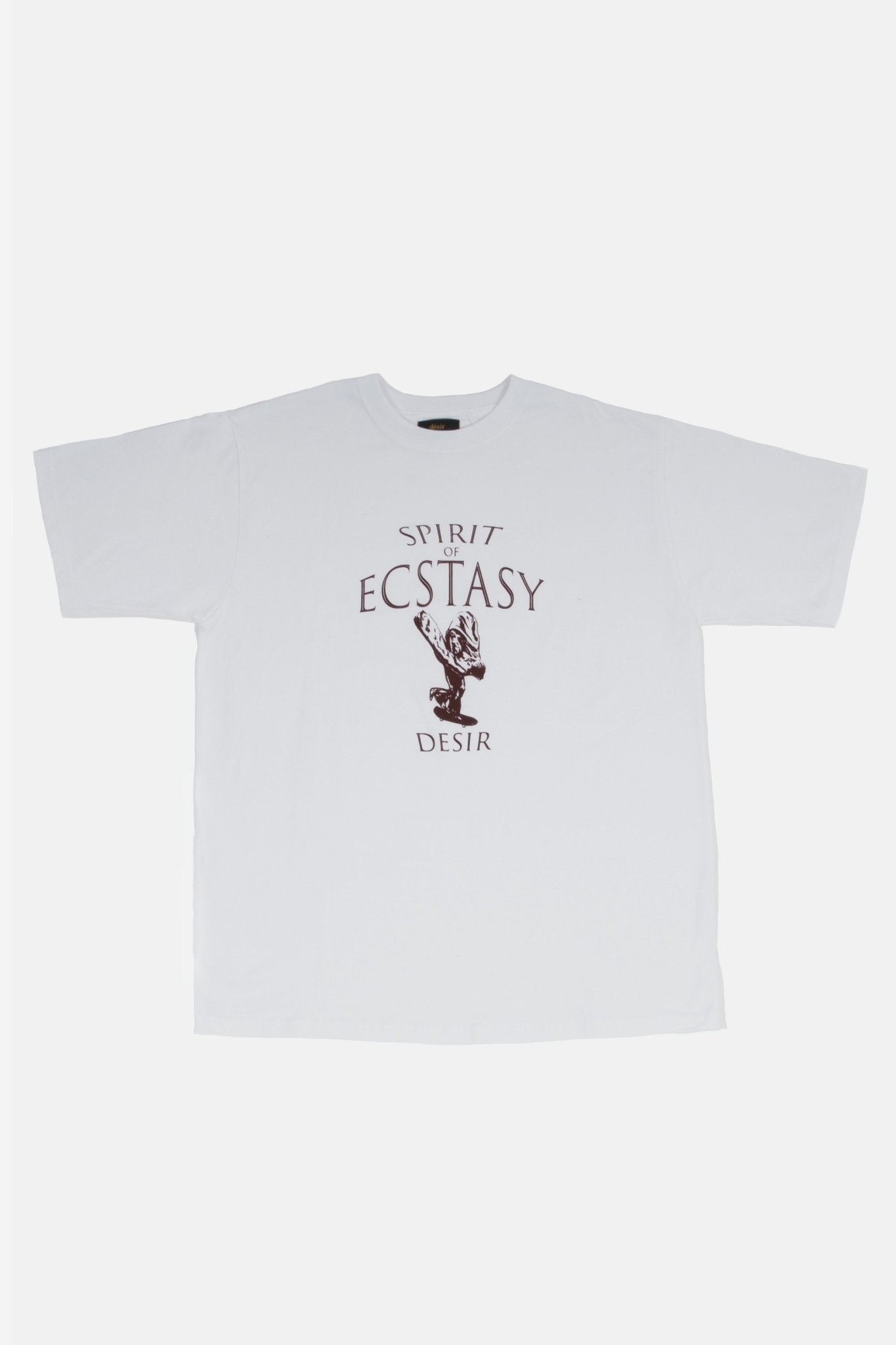 T-shirt Spirit of Ecstasy Blanc - WASTED PARIS