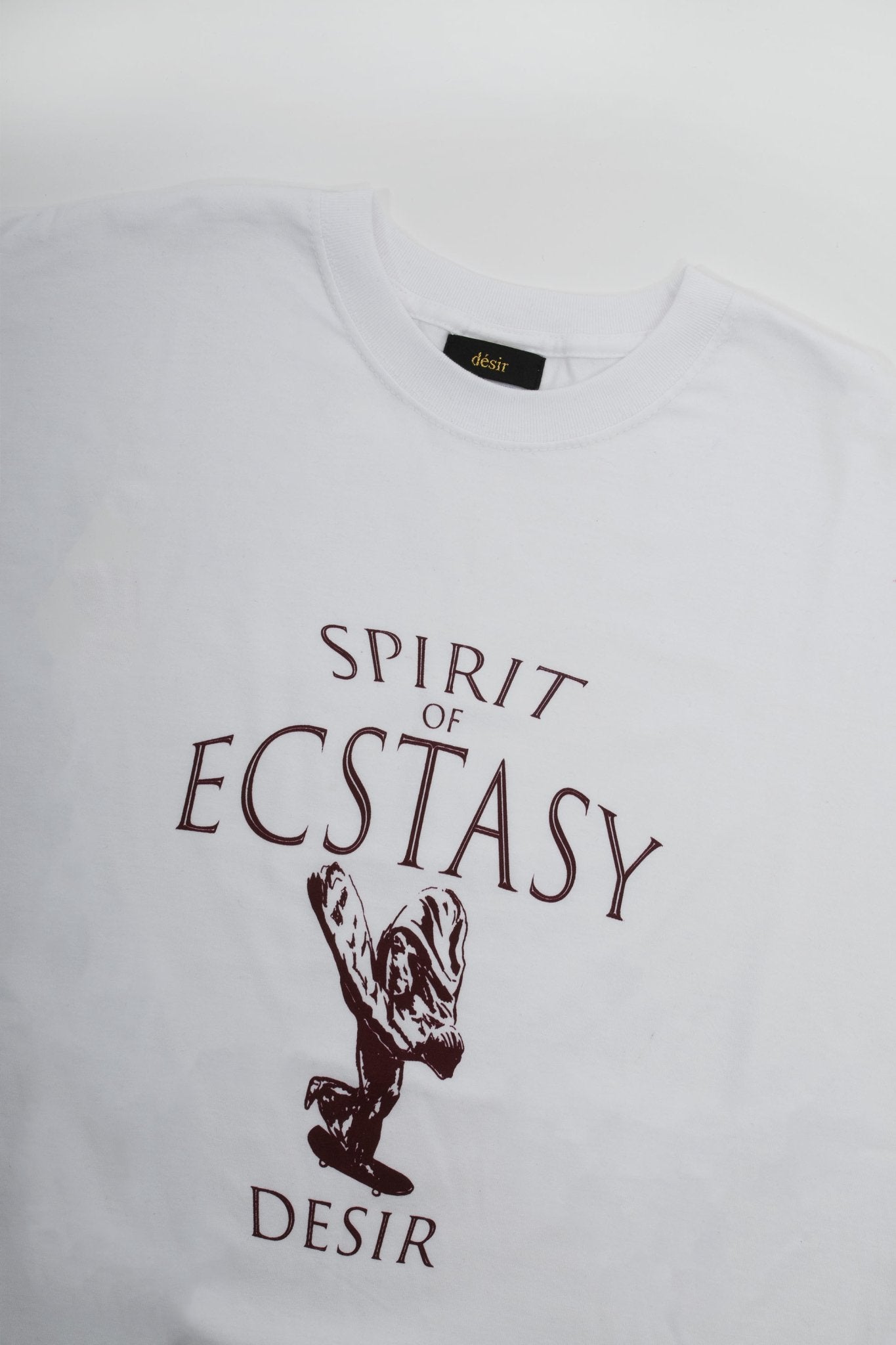 T-shirt Spirit of Ecstasy Blanc - WASTED PARIS